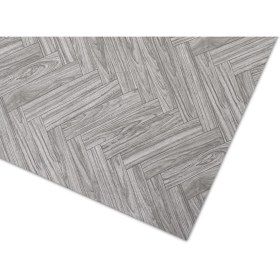 Resim Brillant 1 Metre En - Parke Desen BEJ-GRİ- Pvc Zemin Kaplama - Keçeli Kalın - Yer Döşemesi Mineflo 