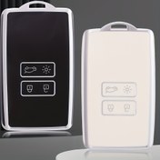 Resim TPU Araba Uzaktan Anahtarlık Kapak Anahtar Kılıfı, Renault Captur Koleos Kadjar Megane Tılsım Espace Clio Zoe Koleos Scenic Arkana Dacia Sandero Aksesuarları 