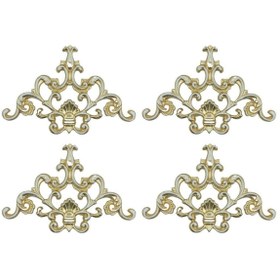 Resim DECOZZA Dekoratif Bronz 4'lu Motif Paketi 