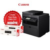 Resim CANON i-SENSYS MF237W, Lazer Yazıcı, Tarayıcı, Fotokopi, Fax, Wifi, Lan + Orijinal 2 Adet CRG737 Toner Hediye 