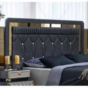 Resim Aby Antrasit Sultan Başlık 150 x 200 CM 