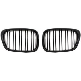 Resim Bmw 5 Serisi Panjur Piano Black Çift Çıta Sağ+Sol Takım 