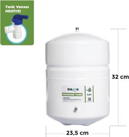 Resim Antibakterial Su Arıtma Tankı 8 Litre (2.2 Galon) * - 486702826 