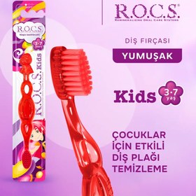 Resim Rocs Kids 3-7 Yaş Diş Fırçası 