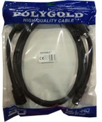 Resim Örgülü Hdmi Kablo - Polygold Örgülü Hdmi Kablosu 1,5 Metre 