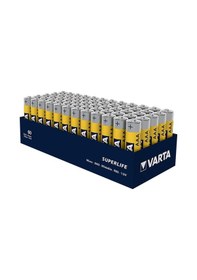 Resim VARTA SUPERLIFE ÇİNKO AAA İNCE KALEM PİL 60LI PAKET 