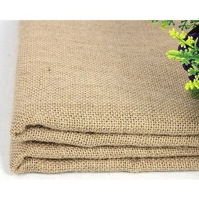 Resim Jüt Kumaş 1x30 Metre Kanaviçe Kumaş Kanaviçe Örtü Telis Bezi 