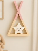 Resim Jaju Baby Kızılderili Pembe Raf / Çocuk Odası Aksesuar 