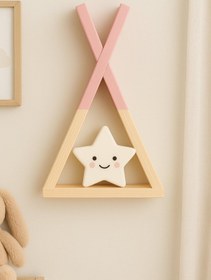 Resim Jaju Baby Kızılderili Pembe Raf / Çocuk Odası Aksesuar 