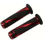 Resim Tongdashop Kırmızı 22mm Universal Motosiklet Gidon Kawasaki Honda Yamaha Suzuki Benelli Ducati 
