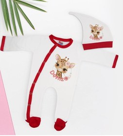 Resim Bitmeyen Kartuş Bk Kids Kişiye Özel Bebek Kıyafeti, Bebek Giyim Hediyesi, Tulum Zıbın Ve Kukuletalı Şapka Seti-5 