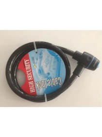 Resim Motor Kilidi Halatlı Kalın Anahtarlı Kilit 15 x 1000 mm 