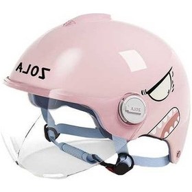 Resim Tongxida Çocuk Motosiklet Kask Yt7d9x Pembe, Pratik Kullanım Pembe 