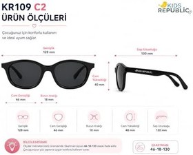 Resim Kids Republic KR109 C2 Çocuk Güneş Gözlüğü 