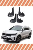 Resim bgfix Kia Sorento Sports Yazılı 4'lü Tozluk Çamurluk Paçalık 