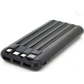 Resim Hepu Hp-205 10000 Mah. Dijital Göstergeli 1to7 Powerbank 