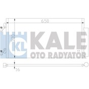 Resim KALE 342455 Klima Radyatoru Kondenser (Toyota Uyumlu: Avensis 97-02/Corona 92-97 At191) 570×321×16 8845005010 (WM633135) 