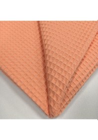 Resim Waffle Pike Bornozluk Kumaş 100% Pamuk W-29 Turuncu 