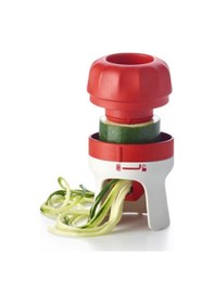 Resim Sebze Spirali Handy Spiral Doğrayıcı Kırmızı 