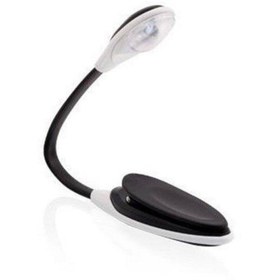 Resim Biomak Kitap Okuma Işığı Mandallı Bükülebilir Pratik Kitap Okuma Ledi Pilli 