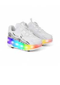 Resim Rocky Nils Işıklı Patenli Tekerlekli Spor Ayakkabı Beyaz 