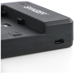 Resim Sanger Lp E10 Canon Fotoğraf Makinesi İkili Usb Batarya Şarj Alet 