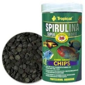 Resim Tropical 60574 Super Spirulina Forte Chips 250 Ml 