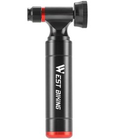 Resim Alüminyum Alaşımlı Bisiklet Co2 Pompası Bisiklet Lastiği Şişirme Aleti Taşınabilir 