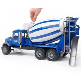 Resim Bruder G-Mack Granite Beton Mixer 02814 