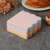 Resim 100 Adet, Tek Kullanımlık Peçeteler, Düzensiz Şekilli Çiçek Desenli Peçeteler, Düzensiz Şekilli Dantel, Tatlı Peçeteleri, Düğün Partisi Dekorasyon Malzemeleri, Cadılar Bayramı, Noel Etkinliği ve Parti Malzemeleri Cadılar Bayramı & Noel 