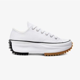 Resim Converse Run Star Hike Platform Unisex Beyaz Sneaker Düz 168817c Beyaz 