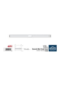 Resim Hatas 01260 Ekonomik Mika Paralel Cetvel 100 CM Şeffaf 