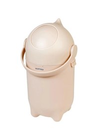 Resim Nattou Dropy Bebek Bezi Çöp Kovası Bej 