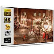 Resim Jeemson 120 İnç 16:9 Metal Tabaka Işığa Dayanıklı Katlanabilir Projeksiyon Perdesi - Gündüz Ve Gecenin Her Anı İçin Net Görüntü 