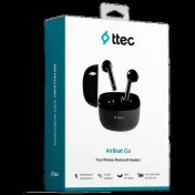 Resim Ttec 2KM141S Airbeat Go Gerçek Kablosuz Tws Bluetooth Kulaklık Siyah 