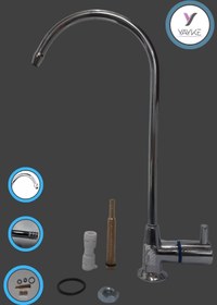 Resim Yayke Tezgahüstü Artıma Musluğu Su Arıtma Cihazı Için Çeşme Lüks Kulp 