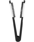 Resim Maiyame Saç Düzleştirici V Şekilli İki Yönlü Taramalı Kelepçe - Anti-statik, Ergonomik Tutucu, Ev Ve Salonda Kullanım 