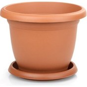 Resim Omnipazar So-v506 Villa Saksı Tabaklı 5 Lt No 6 Kiremit 108 