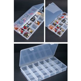 Resim Mena Rise Mücevher - Bijuteri - Boncuk Kutusu 18 Bölmeli 