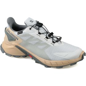 Resim Salomon Süpercross 4 Gtx Gore-Tex® L41731600 Outdoor Erkek Spor Ayakkabı BEJ 