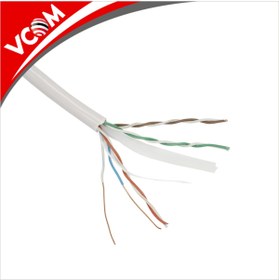 Resim Genel Markalar Nc614 305 Utp Cat6 23 Awg 0.57Cca 305Mt Gri Kablo / Vcom 