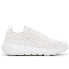 Resim Derimod Zero Kadın Gri Bağcıklı Kalın Tabanlı Sneaker 25SFD43026F 
