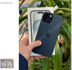 Resim Apple iPhone 15 İkinci El TR | 128 GB | Siyah 