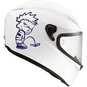 Resim Ogec Worx Tek Renk Pis Çocuk(dirty Boy Helmet Stickers) Kask Sticker Etiket Modeli 