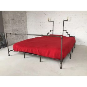 Resim Blbn Design Dekoratif Borudan Yatak Ranzasi 