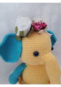 Resim Amigurumi Çiçek Fil 