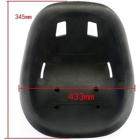 Resim Lemestar Drift Kart Koltuğu - Siyah Pp Malzeme, Geniş Oturma Desteği, 49x43.5x16cm 
