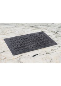 Resim Cotton Box Pamuklu Paspas Pattern Koyu Gri 60x100 Koyu Gri 