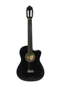 Resim Valencia Vc104tcvtbk Elektro Klasik Gitar 4/4 Siyah Ekolayzır 