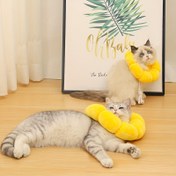 Resim Kedi Elizabeth Boyunlukları Kedi Kurtarma Boyunluk Yumuşak Elizabeth Evcil Hayvan Konisi Ameliyat Sonrası Kedi için 